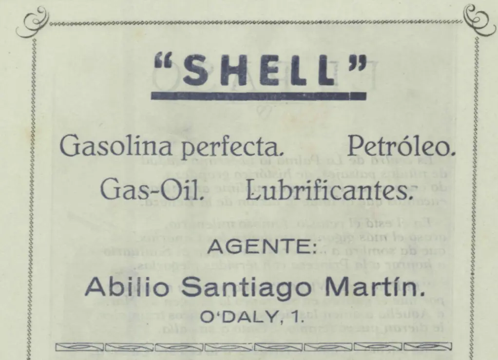 Programa Bajada de La Virgen, 1945.